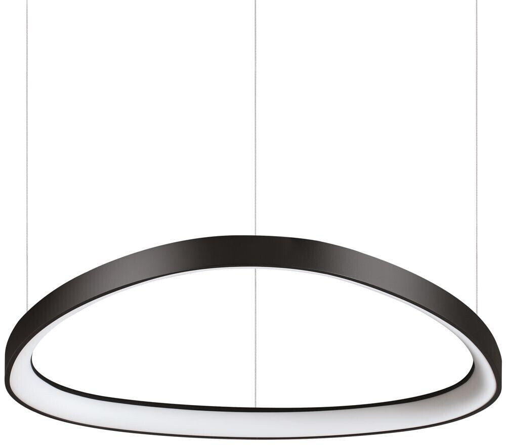 IDEAL LUX GEMINI LED pendant light 48W dimmable black warm white 304694