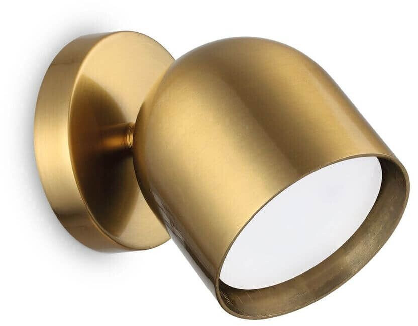 IDEAL LUX DODO GX53 wall light dimmable brass warm white 314129