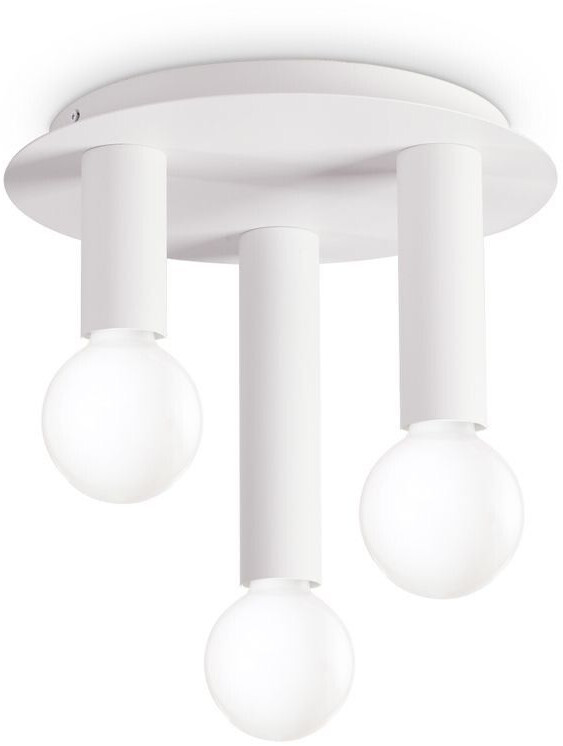 IDEAL LUX PETIT ceiling light E27 3-way ⌀300mm dimmable white 327969