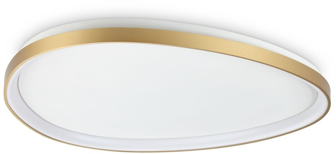 IDEAL LUX GEMINI LED ceiling light 42W ⌀810mm dimmable black warm white 329260