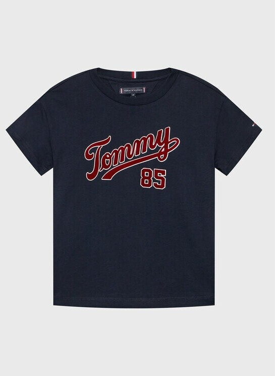 Tommy Hilfiger T-Shirt College 85 KB0KB08032 D dark blue