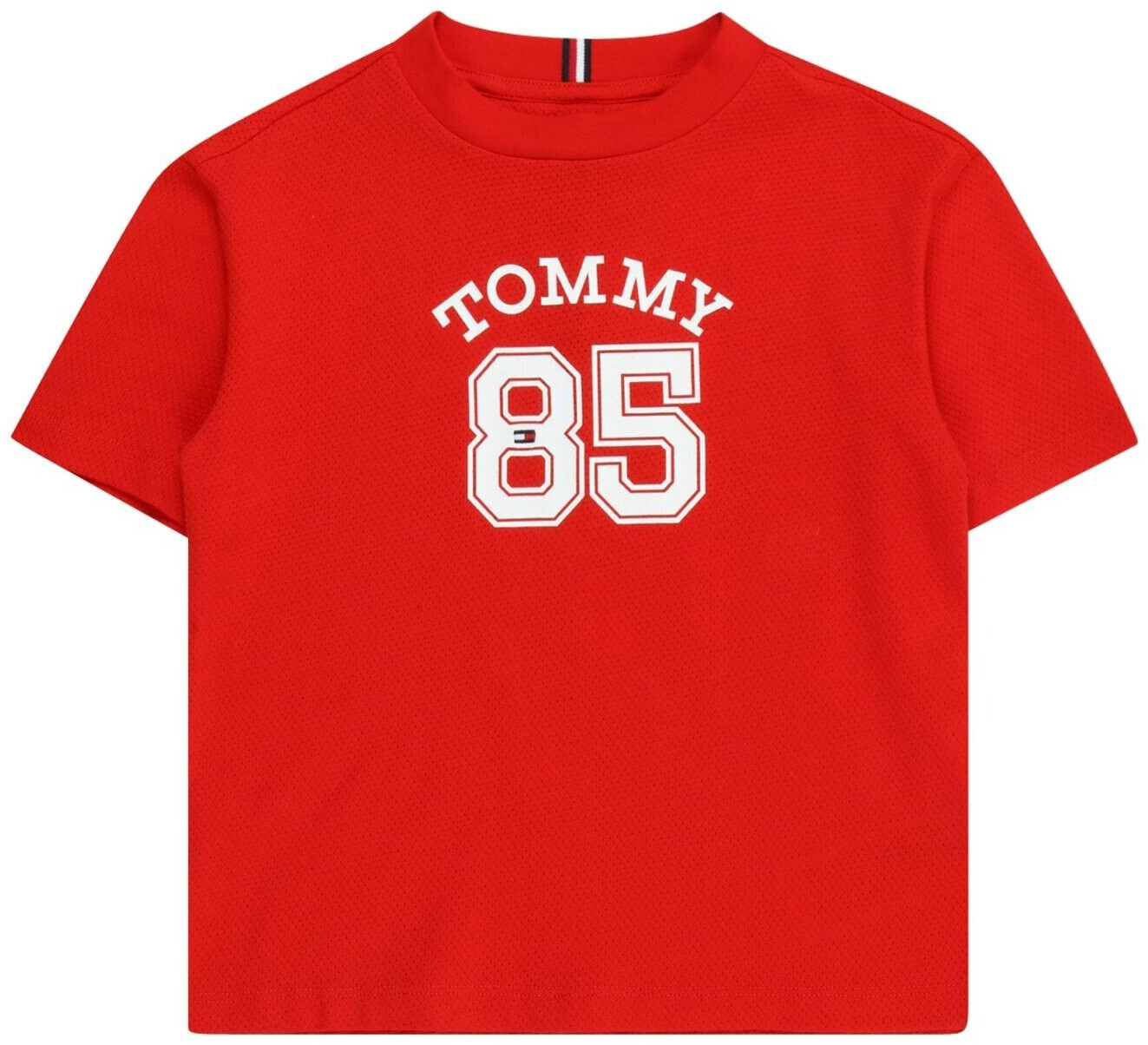 Tommy Hilfiger T-Shirt Mesh Varsity Tee S/S KB0KB08683 red