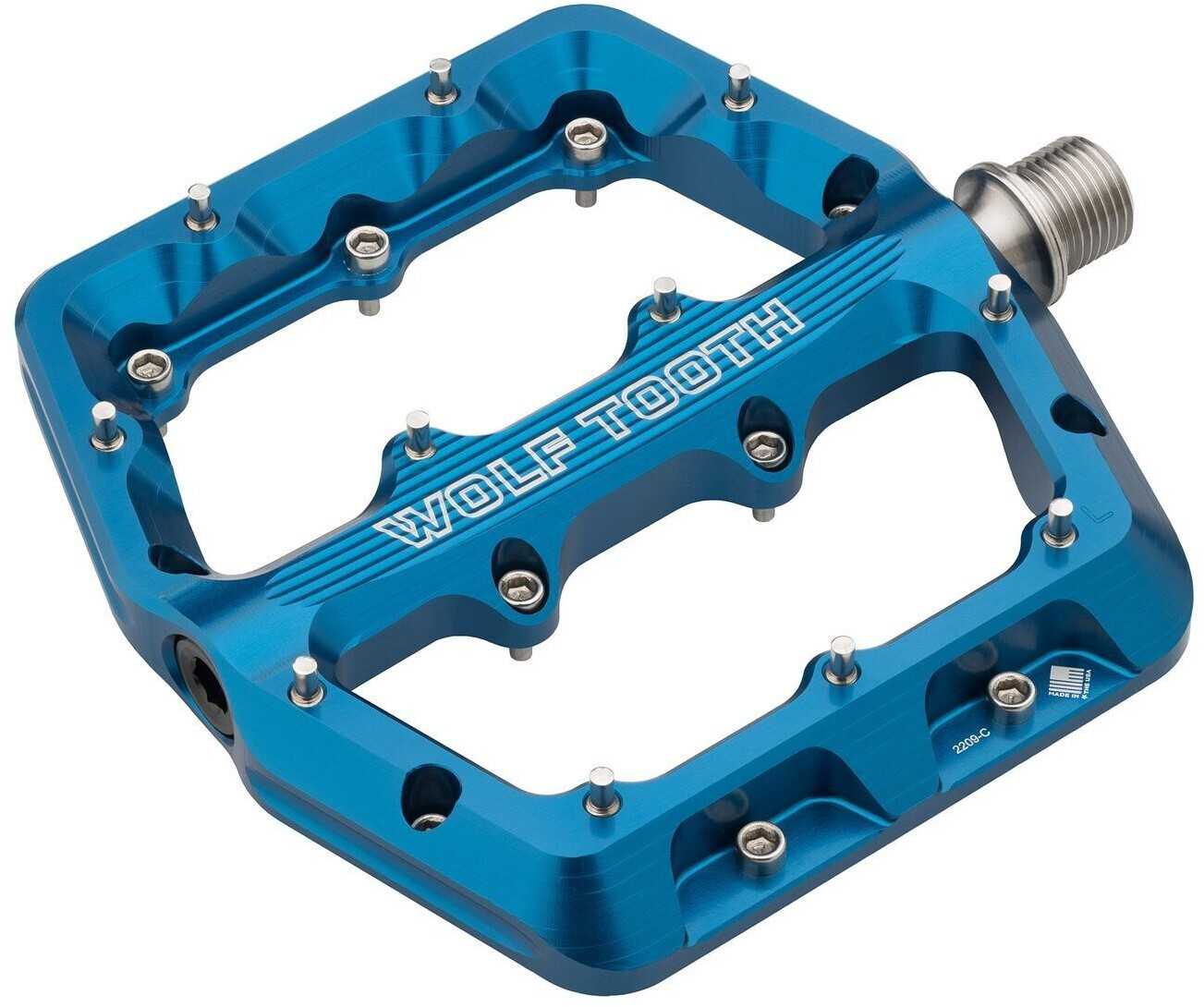Wolf Tooth Components Plattform Waveform Pedal large Blue
