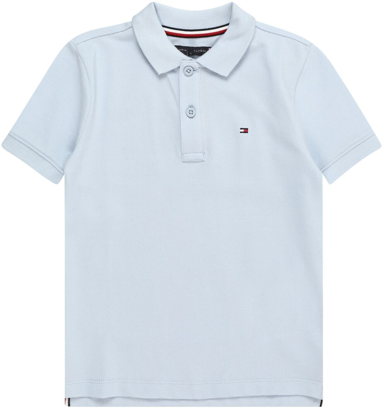 Tommy Hilfiger Essential Flag Embroidery Regular Fit Polo (KB0KB09103) breezy blue