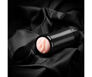 sexy frau in unterwäsche E.I.S. Vagina-Masturbator mit Vibration 19 cm schwarz | natur-hell ab 13.99  €