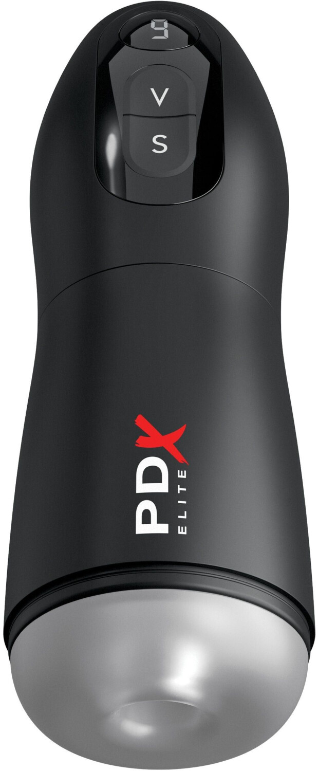 PDX Elite Suck-O-Matic Masturbator with suction function black