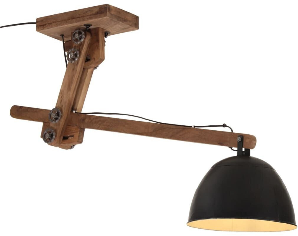 vidaXL Ceiling light 25 W black 105x30x65-108 cm E27