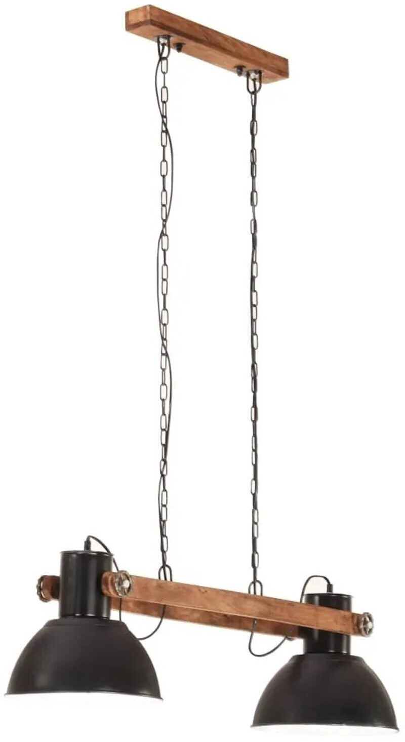 vidaXL Hanging lamp industrial style 25 w black 109 cm E27 760767