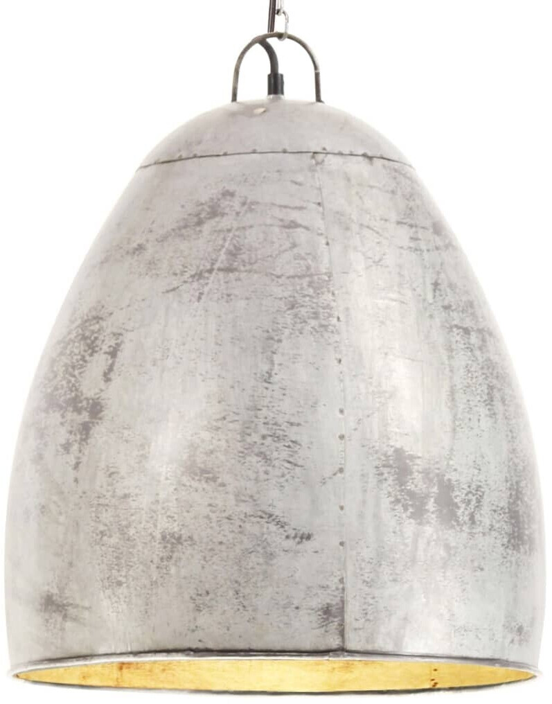 vidaXL Hanging lamp industrial style 25 w black round 42 cm E27 621057