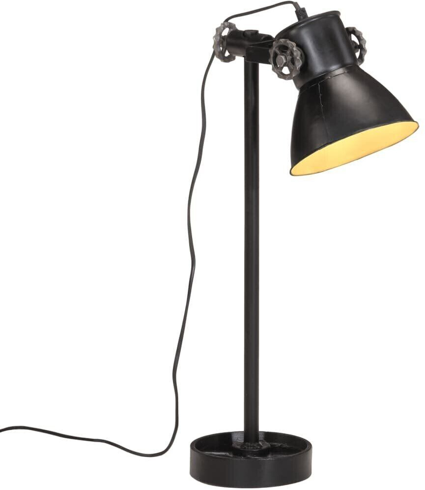 vidaXL Desk lamp 25 W black 15x15x55 cm E27