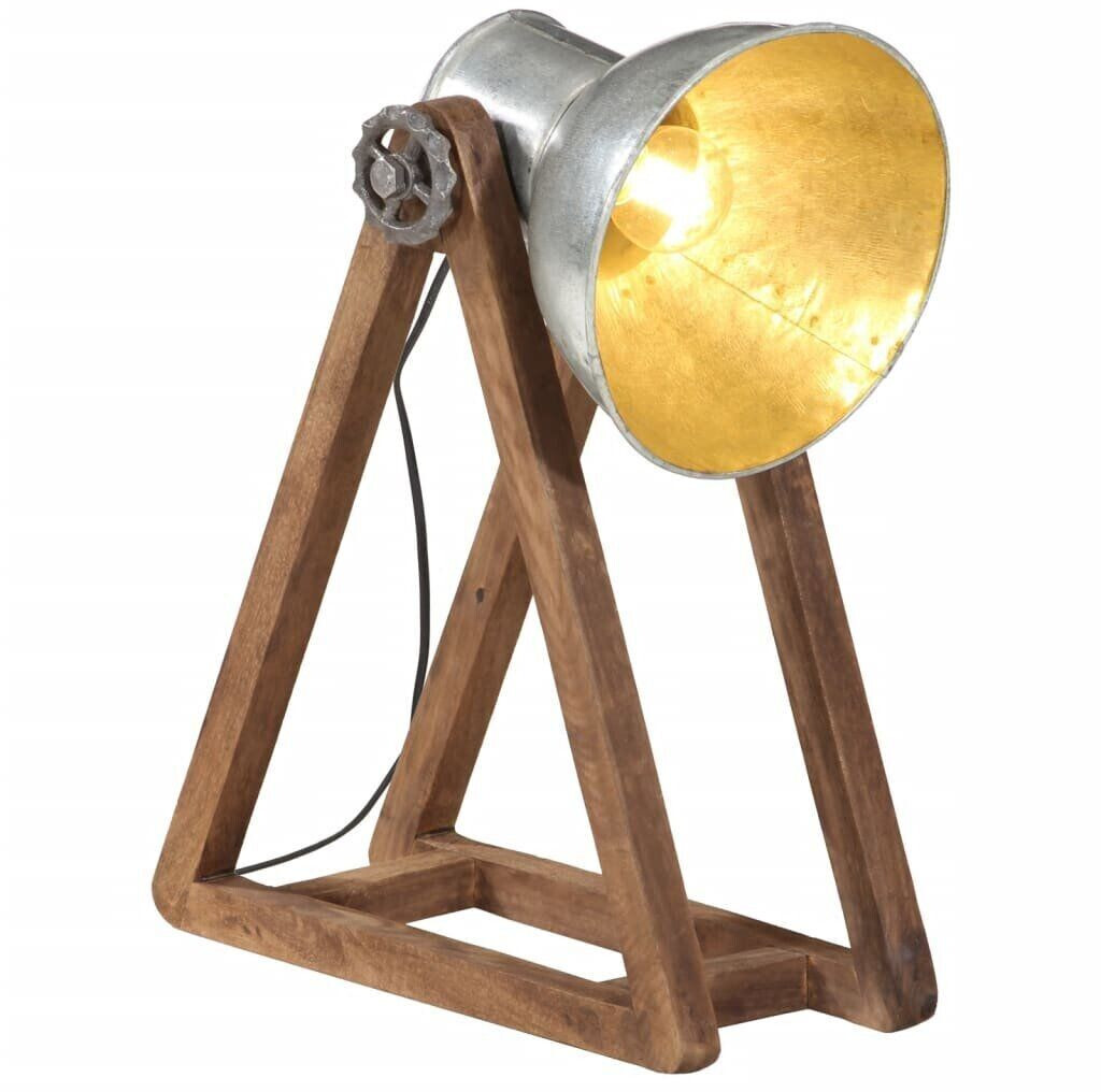 vidaXL Desk lamp 25 W vintage silver 30x17x40 cm E27 silver