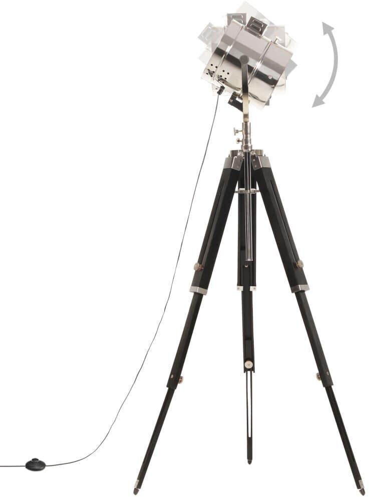 vidaXL Tripod lamp mango solid wood 165 cm 866193