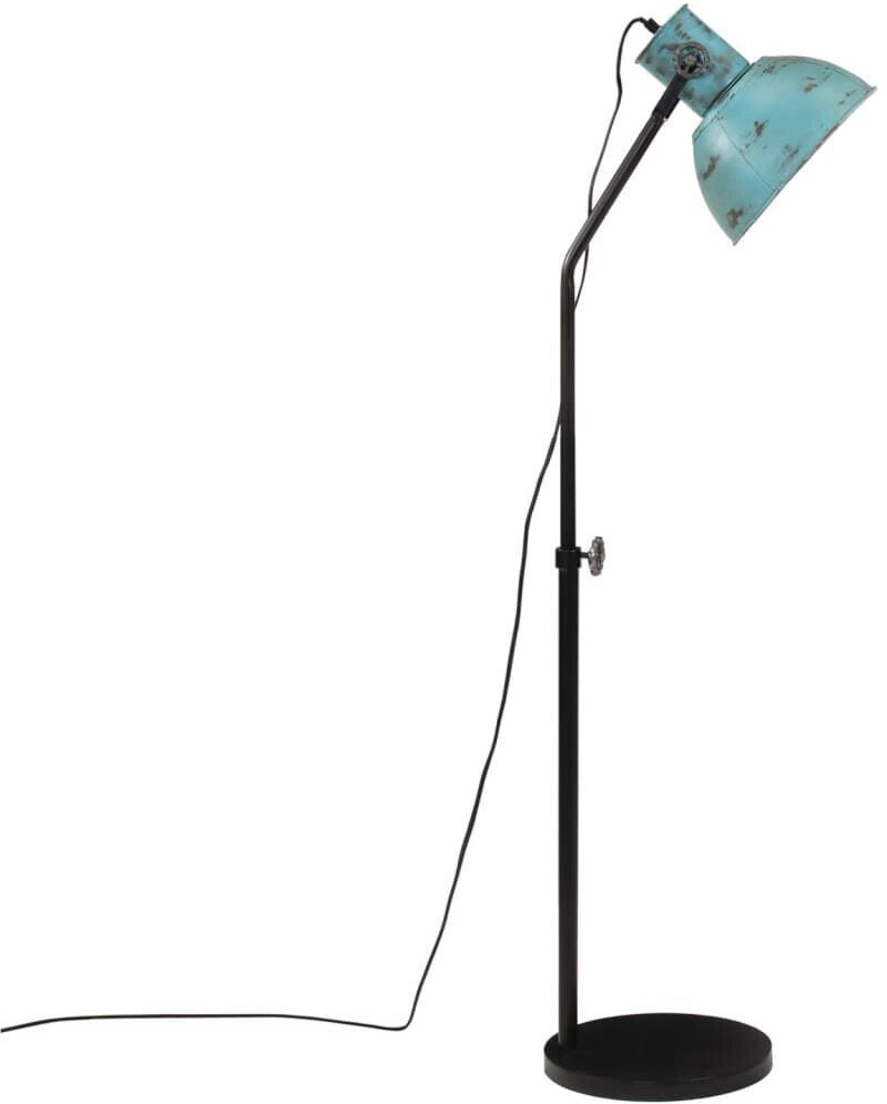 vidaXL Floor lamp 25 W blue 30x30x90-150 cm E27