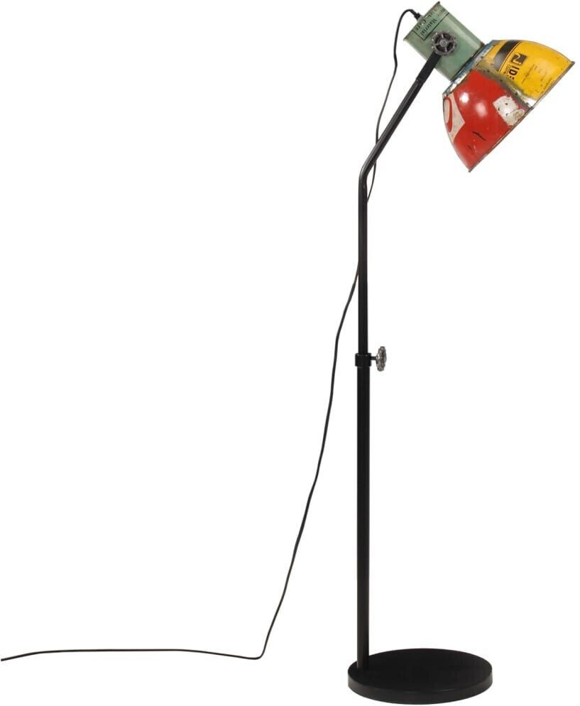 vidaXL Floor lamp 25 W multi-colored 30x30x90-150 cm E27