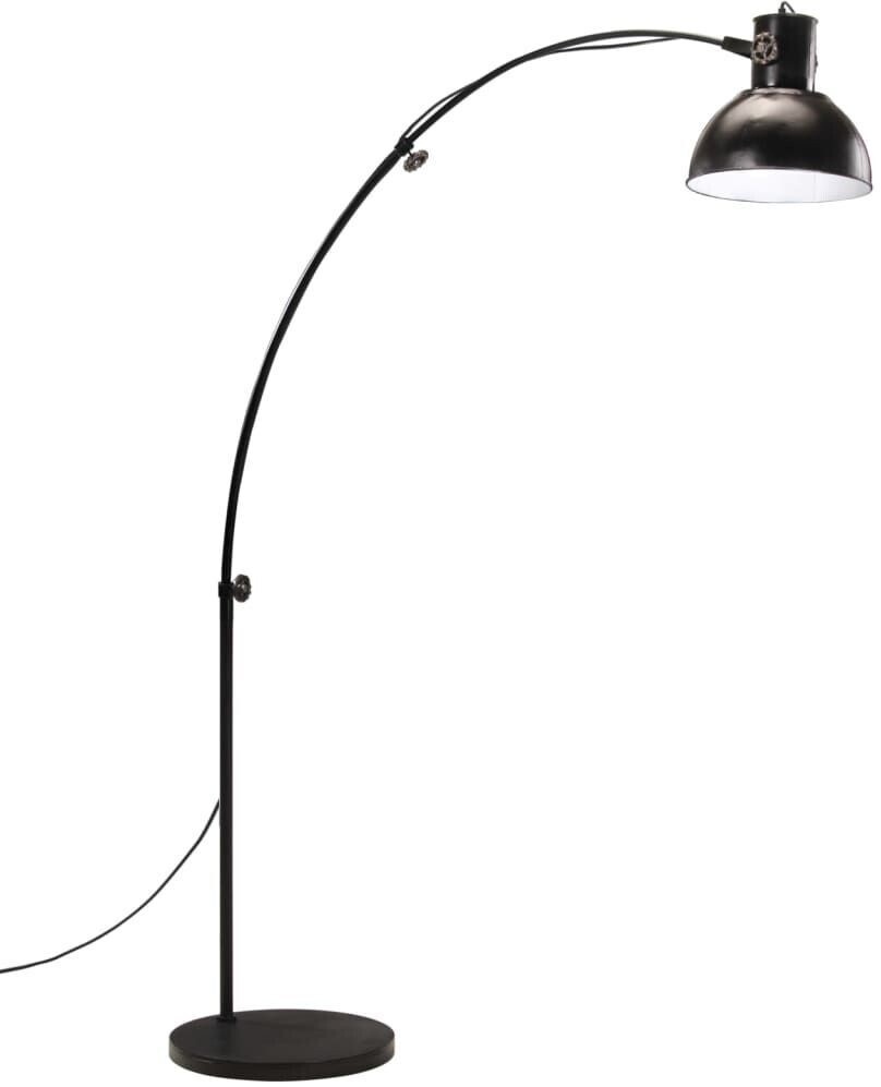 vidaXL Floor lamp 25 W Black 150 cm E27