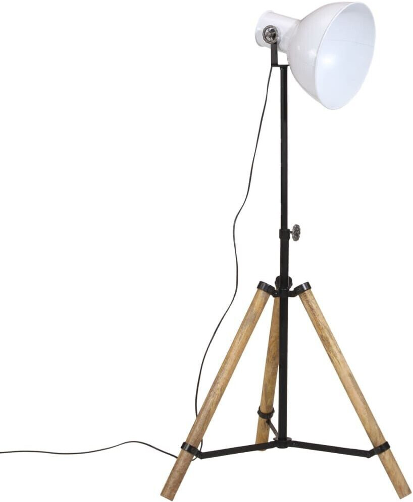 vidaXL Floor lamp 25 W white 75x75x90-150 cm E27