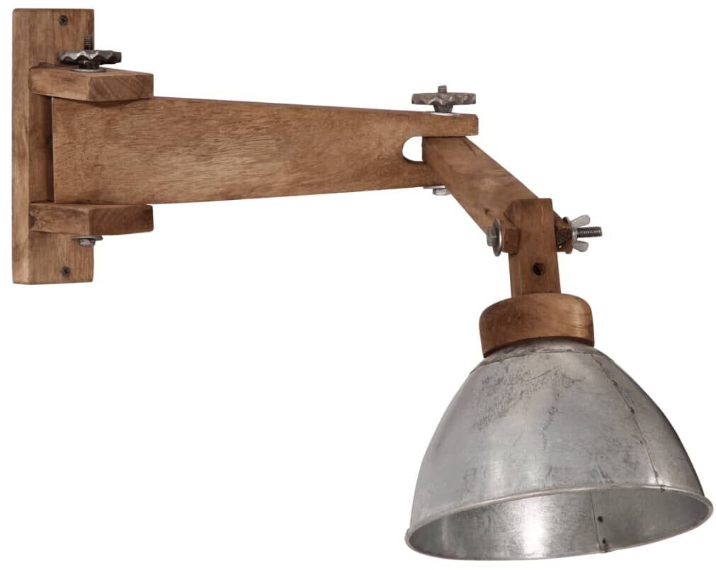 vidaXL Wall light 25 W vintage silver E27