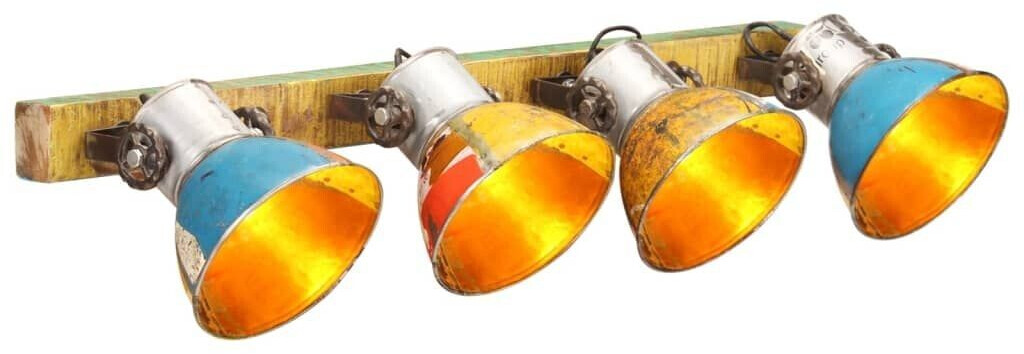 vidaXL Wall light industrial style multi-colored 90x25 cm E27 multi-colored