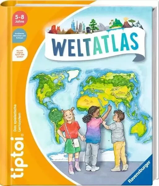 Ravensburger tiptoi - world atlas (49287)