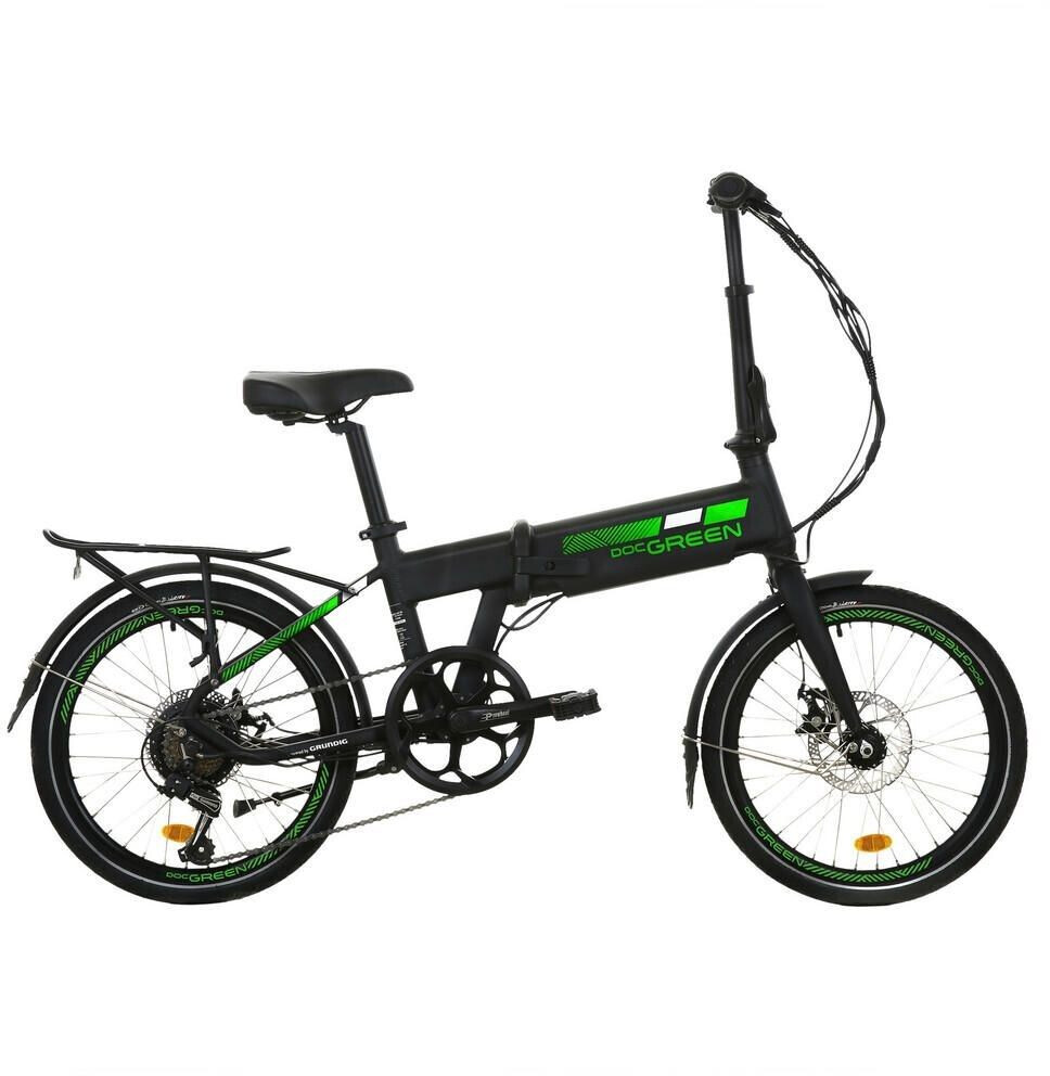 Doc Green E Folding Bike 20 black green ab 699 00 Preisvergleich bei idealo