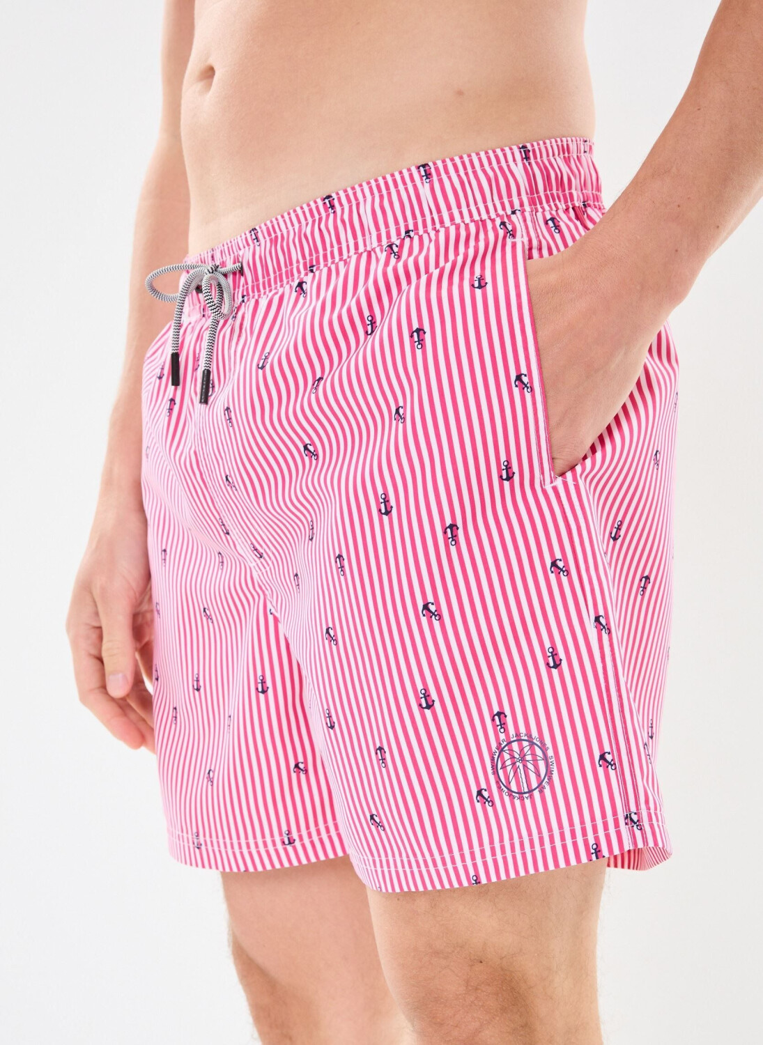 Jack & Jones Swim Shorts Men Fiji (12253240) pink anchor