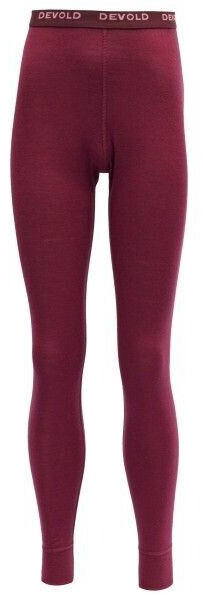 Devold Junior's Breeze Merino Longs beetroot