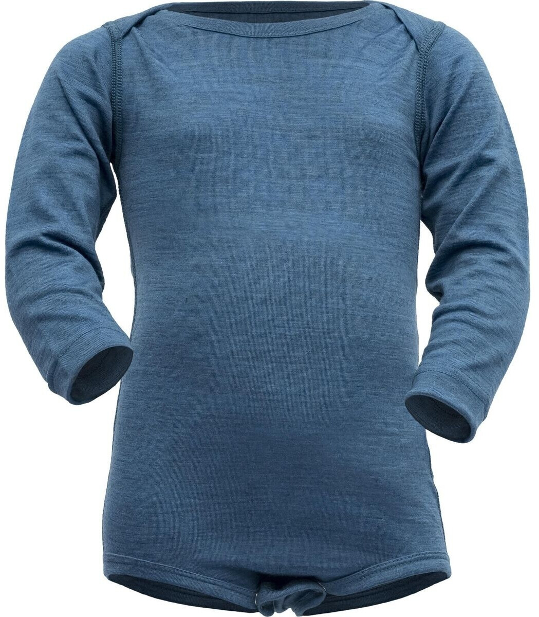 Devold Kid's Breeze Merino Body bluemelange