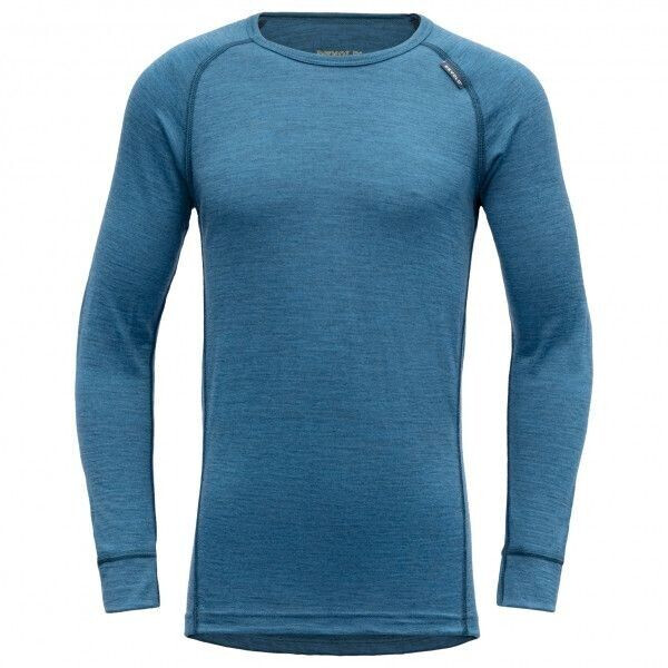 Devold Breeze Junior Shirt bluemelange