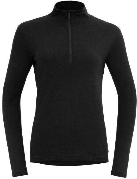 Devold Women's Jakta Merino 200 Zip Neck black