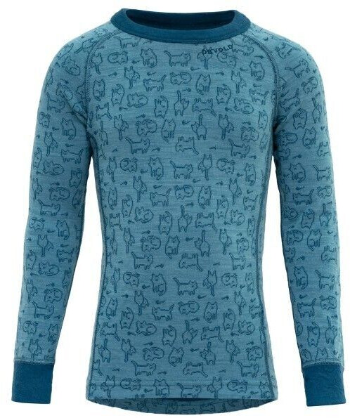 Devold Kid's Duo Active Merino Shirt moon