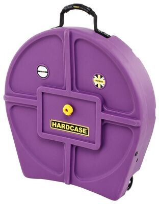 Hardcase 22\ Cymbal Case Purple"
