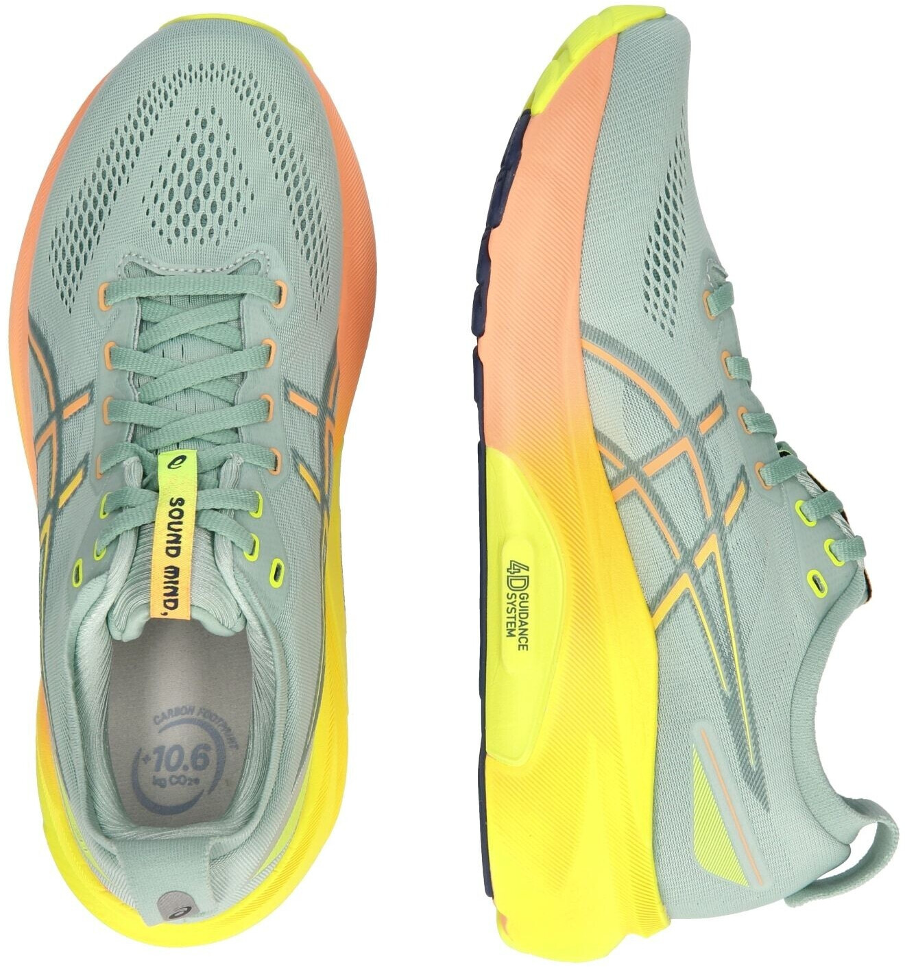 Asics Gel Kayano 31 Paris 1011B929 light celadon safety yellow ab 147 51 Dezember 2024 Preise Preisvergleich bei idealo