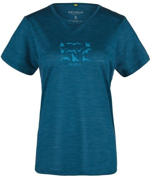 Devold Women's Havmåse Merino 130 Tee flood