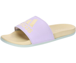 Adidas adilette linen green discount
