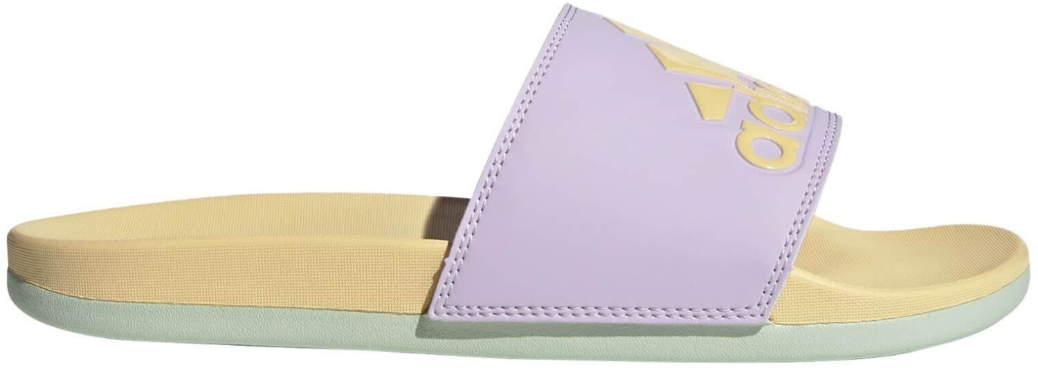 Buy Adidas Adilette Comfort Women ice lavender orange tint linen green IF1929 from 38.00 Today Best Deals on idealo