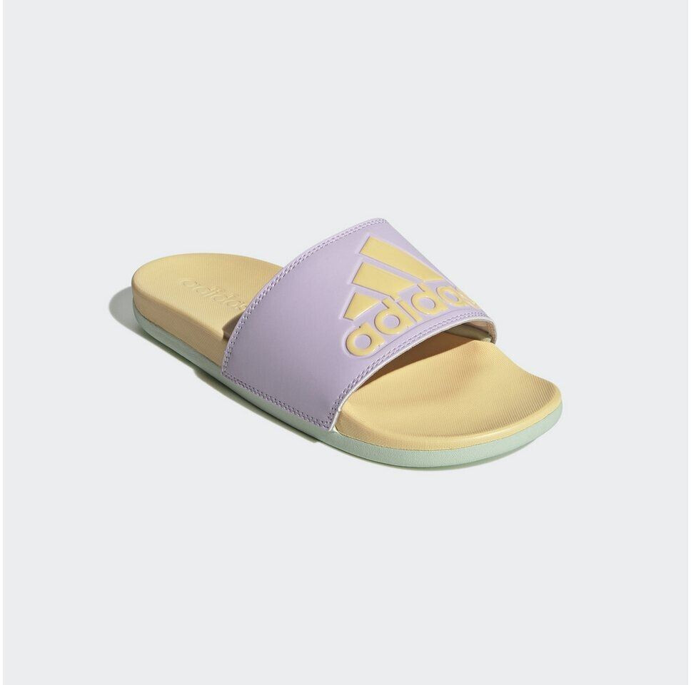 Buy Adidas Adilette Comfort Women ice lavender orange tint linen green IF1929 from 38.00 Today Best Deals on idealo