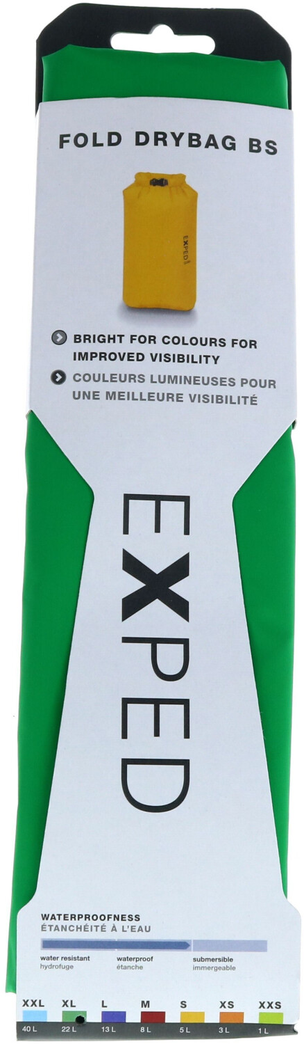 Exped Fold BS 22l Drybag green