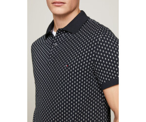 Tommy Hilfiger Micro Print Slim Fit Polo (MW0MW34781) desert sky 