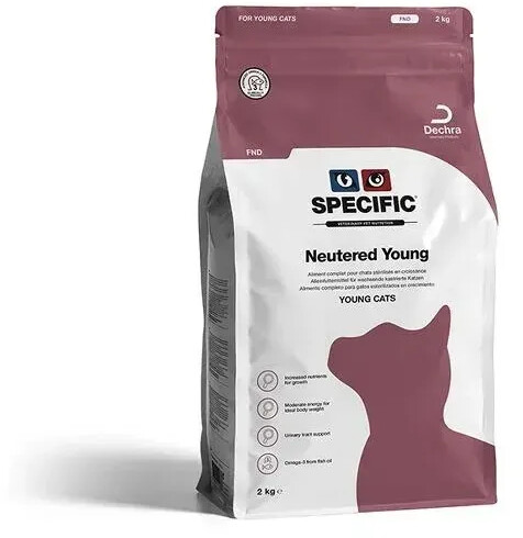 Specific FND Neutered Young croquettes pour chat (2 kg)