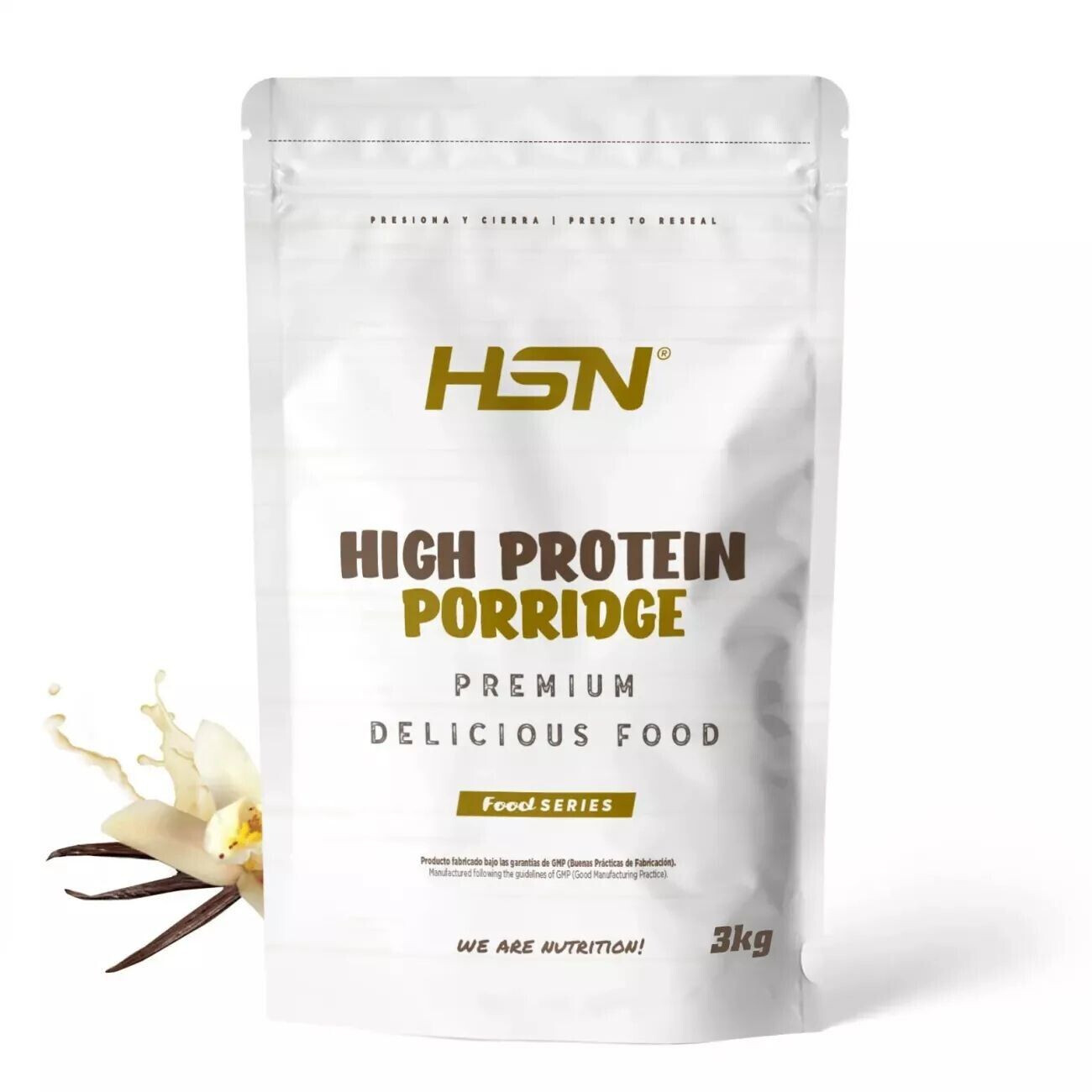 HSN Protein Oatmeal Porridge 3kg Vanilla