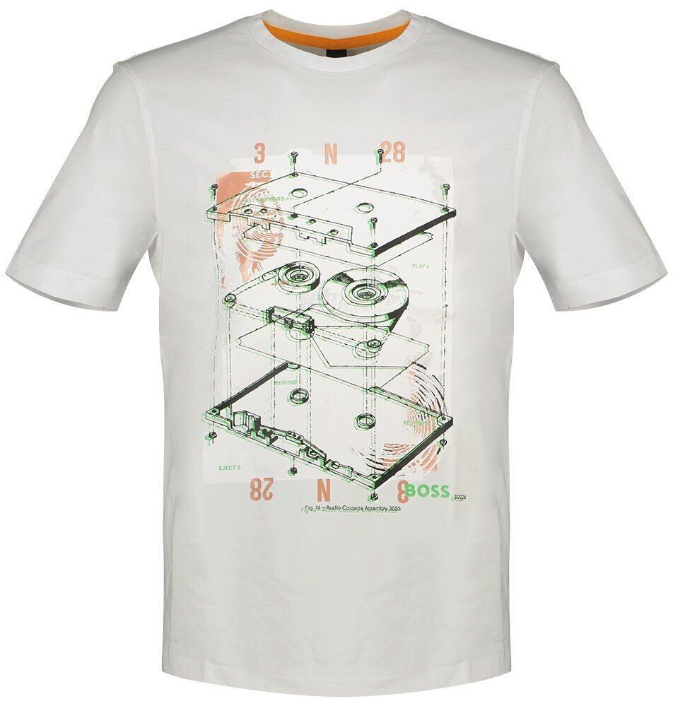 Hugo Boss Cassette T-Shirt (50516003-100) white