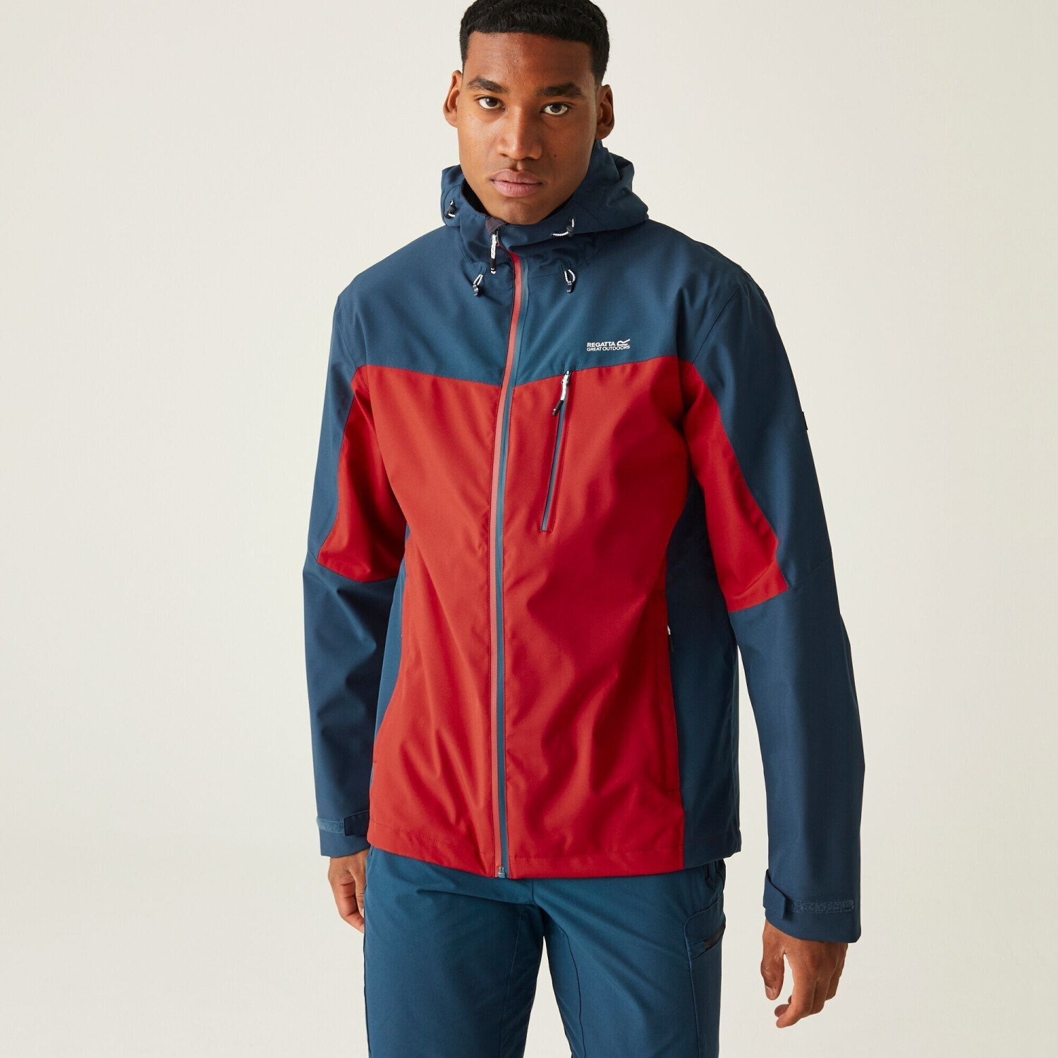 Regatta Birchdale (RMW279) danger red moonlight denim