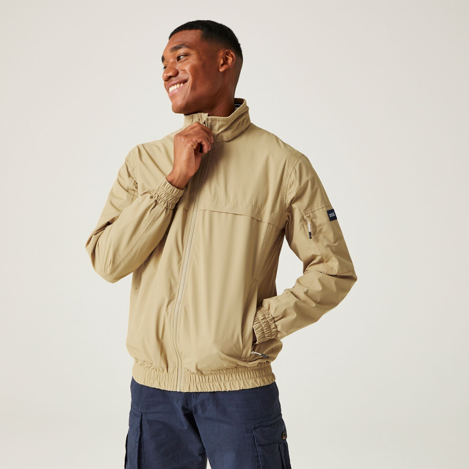 Buy Regatta Men s Breathable Shorebay Waterproof Jacket RMW390 oat from 31.32 Today Best Deals on idealo