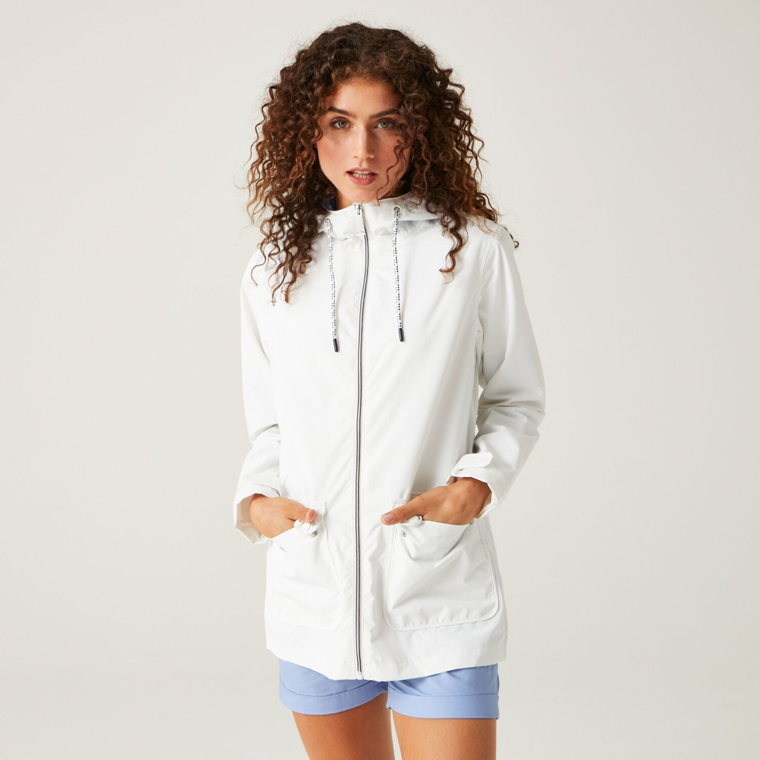 Regatta Women's Bayletta Waterproof Jacket (RWW418) white