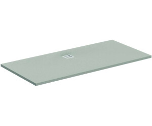 Ideal Standard Ultra Flat S 1700x800mm Ablauf mittig Quarzgrau (K8284FS)