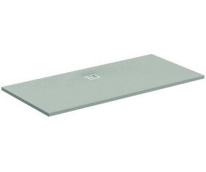 Ideal Standard Ultra Flat S 1800x800mm Ablauf mittig Quarzgrau (K8304FS)