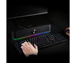 Bose Quietcomfort Ultra Redragon GS560 Adiemus RGB Desktop-Soundbar, 2.0- Kanal-Computerlautsprecher Mit Dynamischer Lichtleiste Audio-Light-Sync/ Display, Touch-Control- Hintergrundbeleuchtung Mit Lautstärkeregler, USB Kable Echo Dot