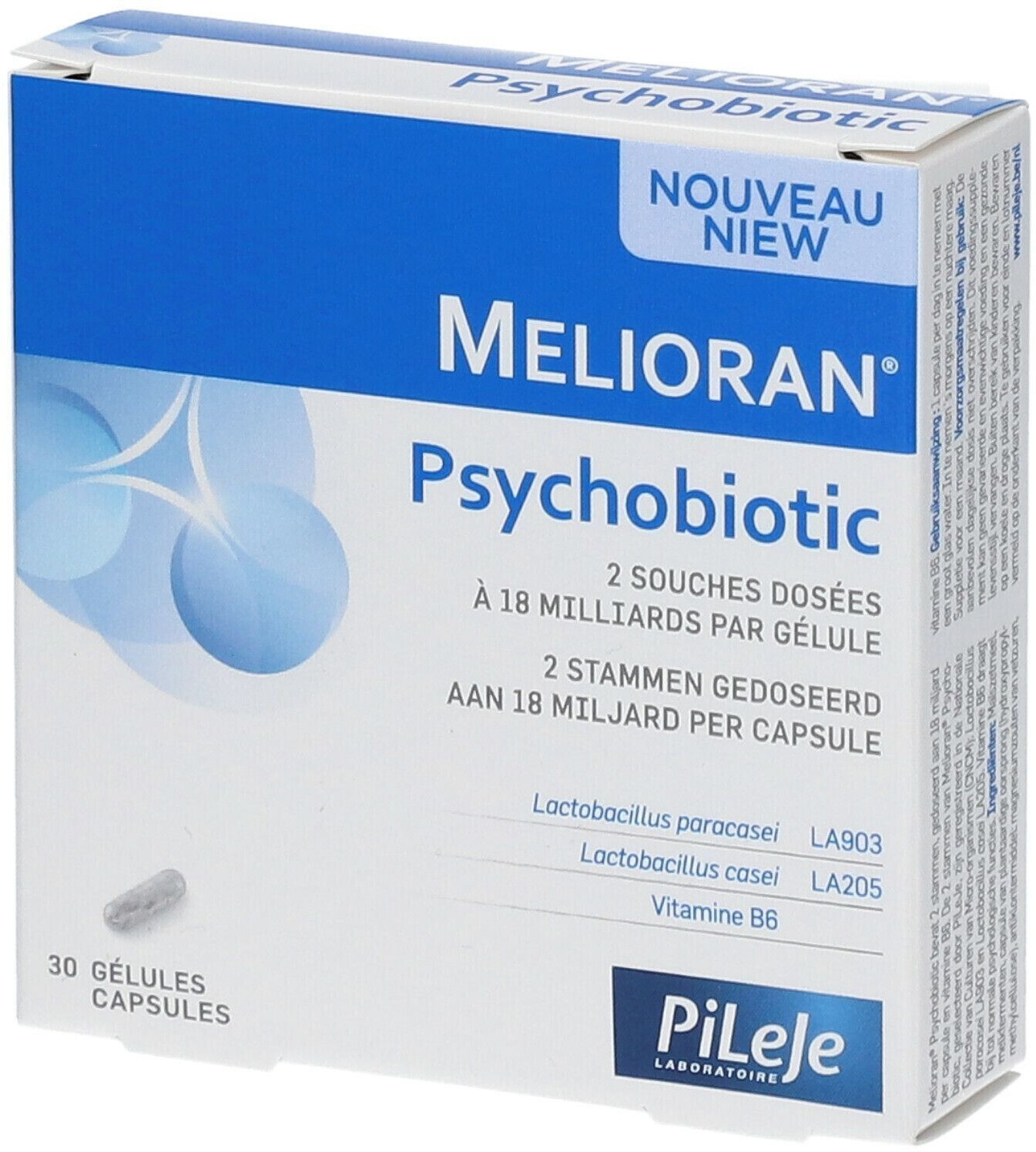 PiLeJe Melioran Psychobiotic (30 gélules)