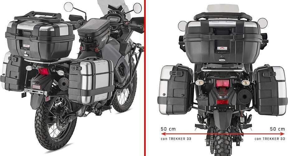 Givi Kawasaki Klr 650s 2023 Side Cases Fitting