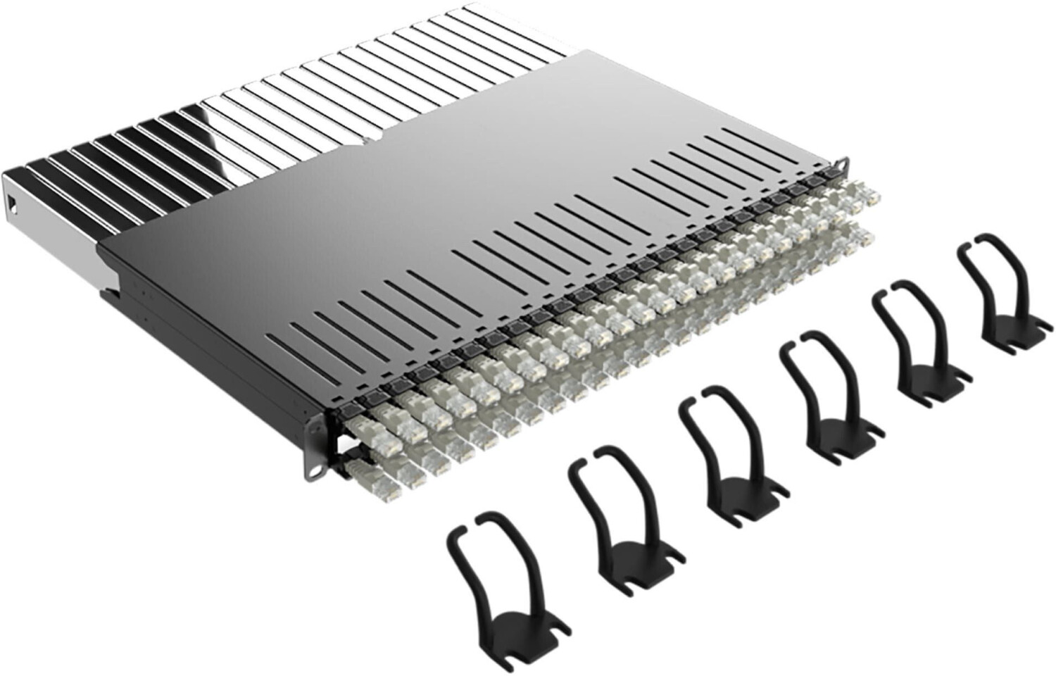 PATCHBOX 365 System Cat.6a STP Grey (P36STPXC6A24GY)